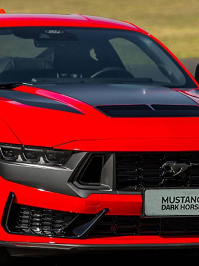 Ford lança novo Mustang Dark Horse no Brasil