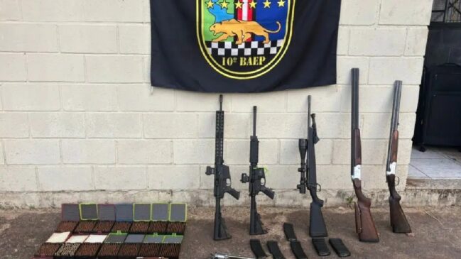 Operação foi realizada na segunda-feira (25/8) pelo 10&ordm; Batalhão de Ações Especiais de Polícia (Baep)