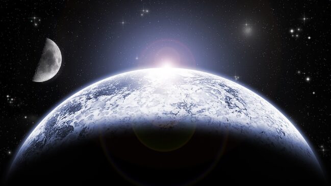 O satélite natural da terra é a Lua
