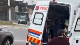 Cheiro intenso é semelhante ao de tinta e se espalhou pela região e atingiu alunos e moradores