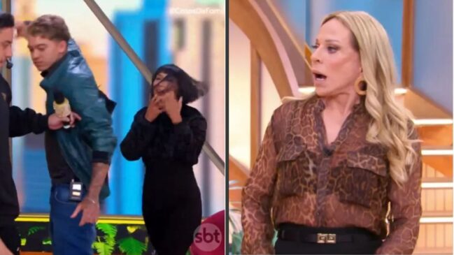 Participante do programa 'Casos de Família' agride ex-namorada ao vivo no SBT