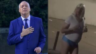 Eduardo Costa, pastor e bispo evangélico, dominou as redes após ser flagrado usando a roupa íntima feminina pelas ruas da capital de Goiás