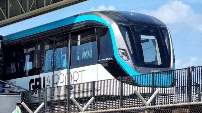 Com um investimento privado estimado de R$ 272 milhões, projeto do People Mover foi apresentado em 2022