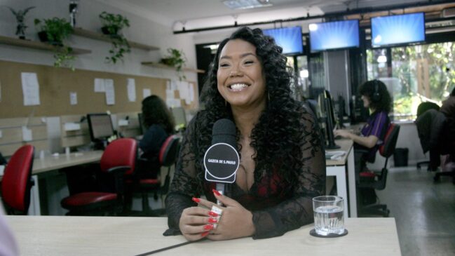 A cantora e empresária Ana Preta
