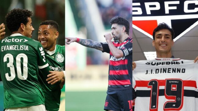 Palmeiras, Flamengo e São Paulo venceram e convenceram na rodada