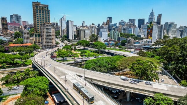 Futuro BRT ligará o centro à zona leste de São Paulo/Edson Lopes Jr/Secom