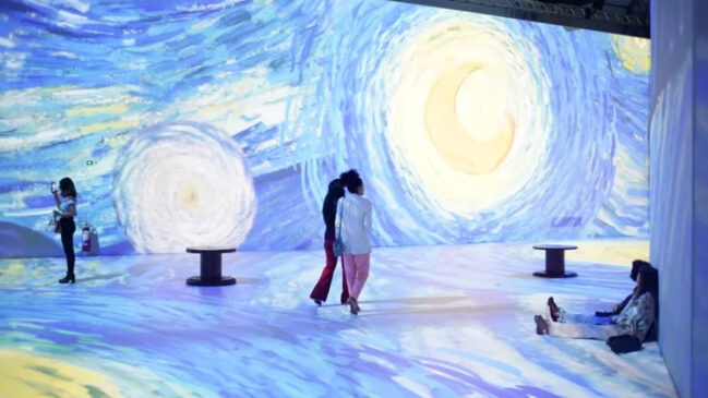 Proposta une arte e tecnologia em um espetáculo audiovisual de alta definição