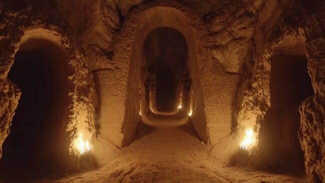 Em 2022, a equipe de Martínez também descobriu um túnel subterrâneo de 1,3 km sob o templo (Foto: Freepik)