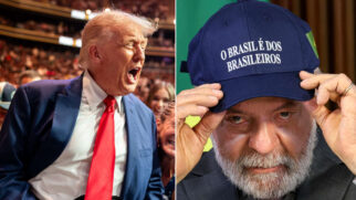 Donald Trump (Republicano) flertou com Lula (PT) em discurso durante a Assembleia Geral da ONU