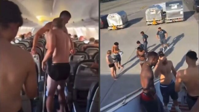Jogadores do Mônaco ficam de cueca no avião antes de estreia na Champions