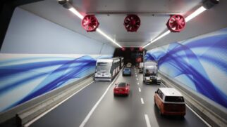 Túnel submerso terá 870 metros de extensão e ficará a 21 metros de profundidade em relação ao nível do mar