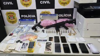 Polícia Civil prendeu quatro integrantes de uma organização criminosa