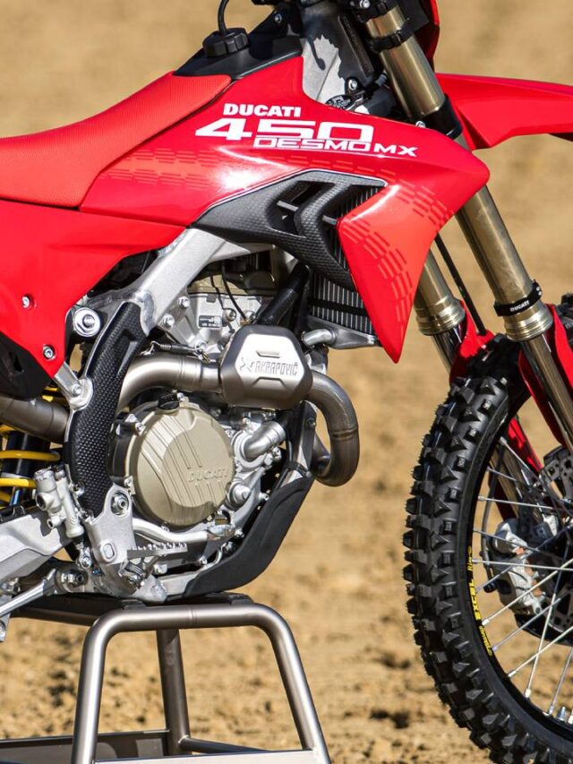 Ducati Desmo450 NX ganha acessórios; veja