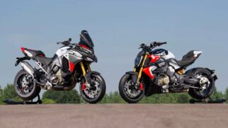 Marc Márquez acelerou a Diavel V4 RS a 100 km/h em 2,52 s; Multistrada chega com embreagem a seco e até 180 cv