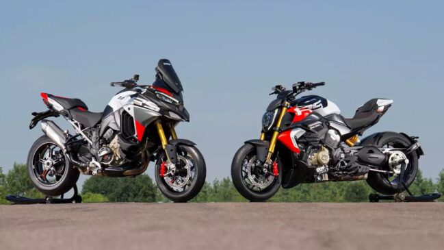 Marc Márquez acelerou a Diavel V4 RS a 100 km/h em 2,52 s; Multistrada chega com embreagem a seco e até 180 cv