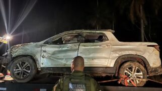 Veículo foi retirado de um bunker, na área rural da cidade, na madrugada deste sábado (13/9)