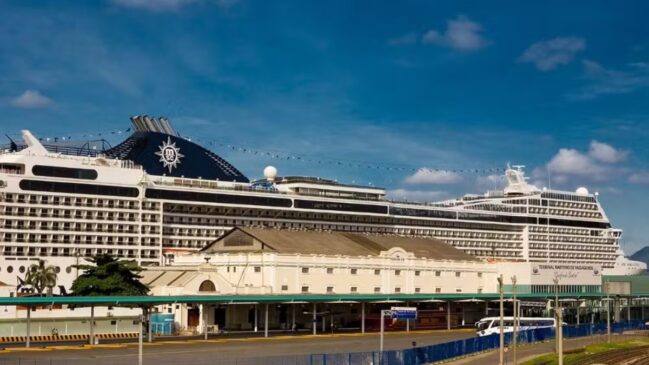Primeiro navio a atracar em Santos nesta temporada será o MSC Preziosa