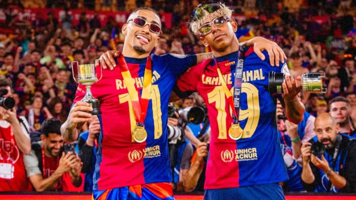 Raphinha decidiu jogos na Champions até onde pôde, foi o jogador mais efetivo do mundo nos jogos importantes e Yamal foi quem mais encantou
