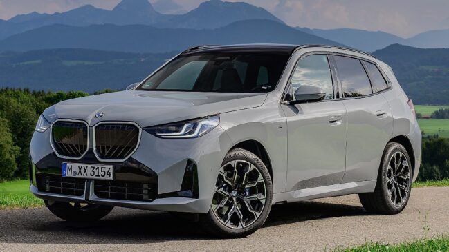 BMW X3 30 xDrive M Sport estará disponível em sete opções de cores para a carroceria