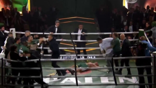 Pancadaria generalizada entre as equipes de Popó e Wanderlei Silva após a luta de boxe entre os dois atletas repercutiram nos últimos dias
