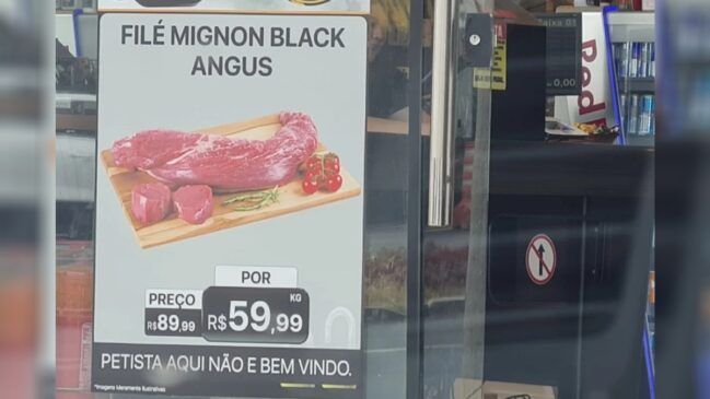 Cartaz contra petistas levou ação no Ministério Público e reação do dono