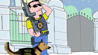 Polícia Federal tem realizado vigilância até 24h e/ou noturnas com agentes em turnos na porta das casas de alguns ministros do Supremo Tribunal Federal