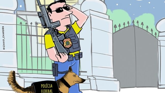 Polícia Federal tem realizado vigilância até 24h e/ou noturnas com agentes em turnos na porta das casas de alguns ministros do Supremo Tribunal Federal