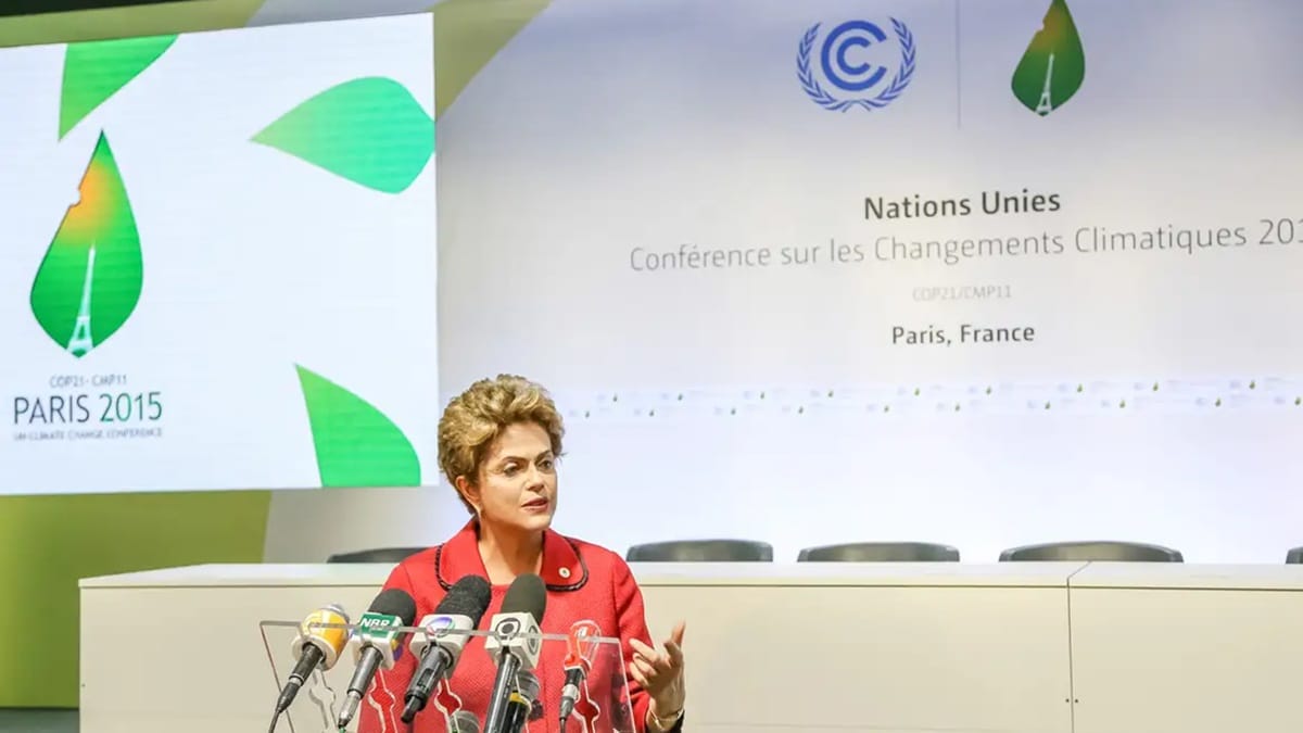 Presidente Dilma durante a COP21, em Paris/Rafael Carlota/PR
