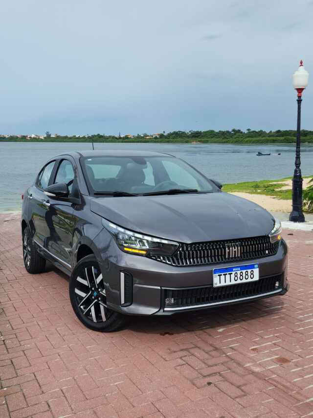 Fiat Cronos 2026 surpreende com nova grade e faróis ousados