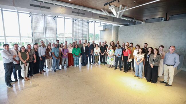 Vice-governadora Hana Ghassan, que preside o Comitê Estadual da COP30, recebeu, nesta quinta-feira (9/10), a equipe técnica da Convenção-Quadro das Nações Unidas sobre Mudança do Clima (UNFCCC), que desembarcou em Belém para a COP30