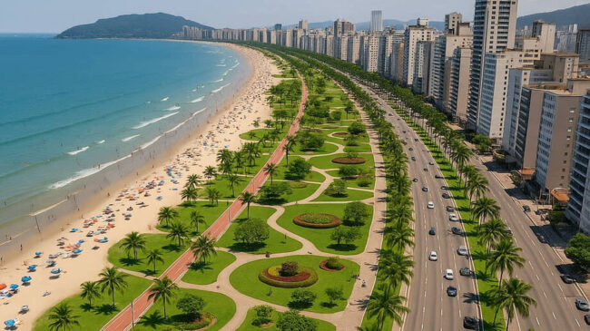 O espaço é símbolo de convivência, natureza e urbanismo, atraindo moradores e turistas o ano todo.