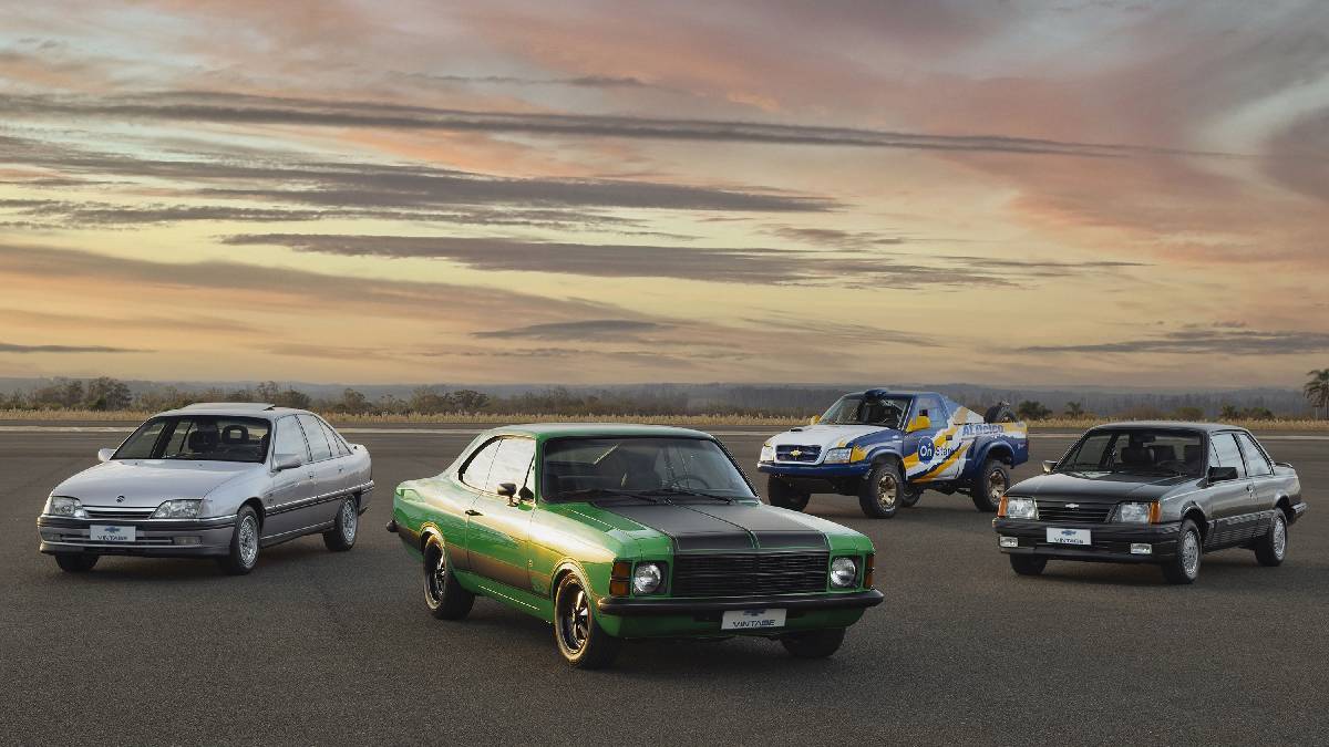 Opala SS, Monza 500 e Omega CD estão entre os primeiros modelos