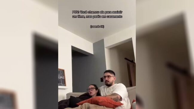 Marcelo usou animação para surpreender Jéssica