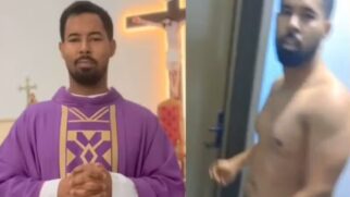 Padre Luciano afirmou que a fiel tinha pedido permissão para usar o quarto externo