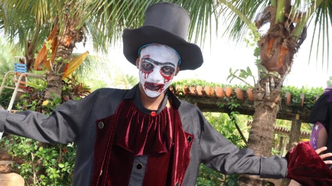 Quem visitar o parque no período do Halloween deve estar pronto para a emoção e terror | Divulgação/Thermas dos Laranjais