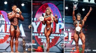 Brasileiros venceram as categorias Classic Physique, Wellness e Women's Physique