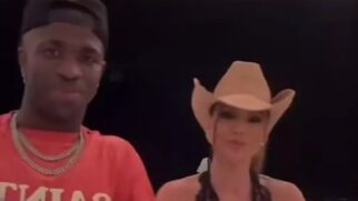 Gravação de vídeo ocorreu em Madri, na Espanha, onde Vini Jr reside e Virginia viajou recentemente