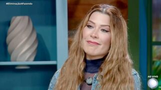 Renata ganhou espaço logo no início ao falar sobre a relação com Fernando