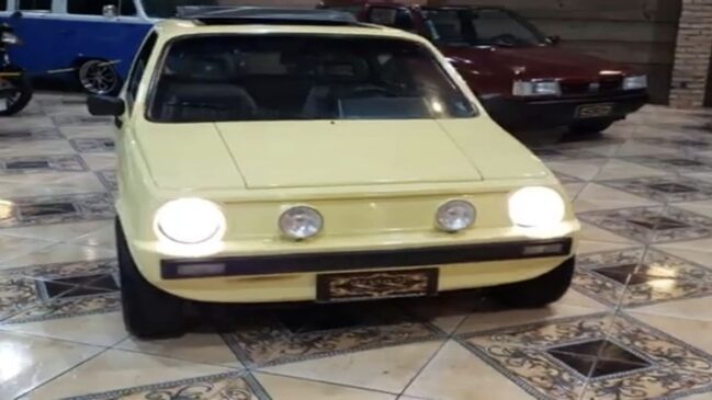 O carro é muito desejado por colecionadores