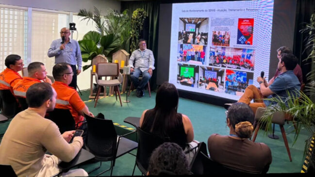 Painel "Monitoramento Hidrometeorológico e de Qualidade do Ar realizado pelo Estado do Pará