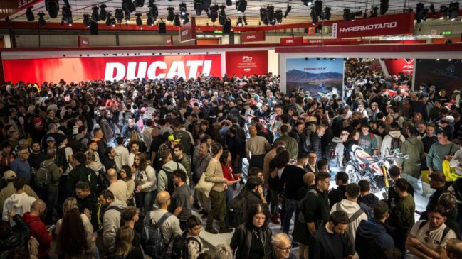 Grande número de visitantes confirmou a Ducati como referência no motociclismo no mundo