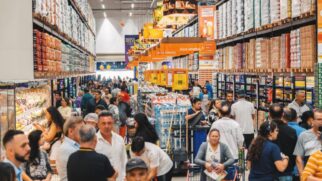 Terreno tem mais de 20 mil m² de área total construída, sendo 5,8 mil m² de área de vendas