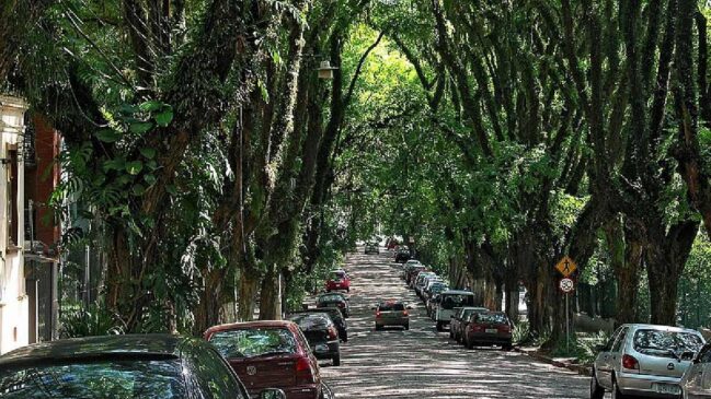 Por muitos considerada a rua mais bonita do mundo.