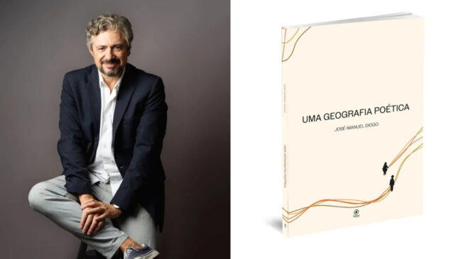 Escritor José Manuel Diogo lança neste sábado (22/11) o livro 'Uma Geografia Poética'  que explora o diálogo entre Brasil e Portugal na literatura em língua portuguesa