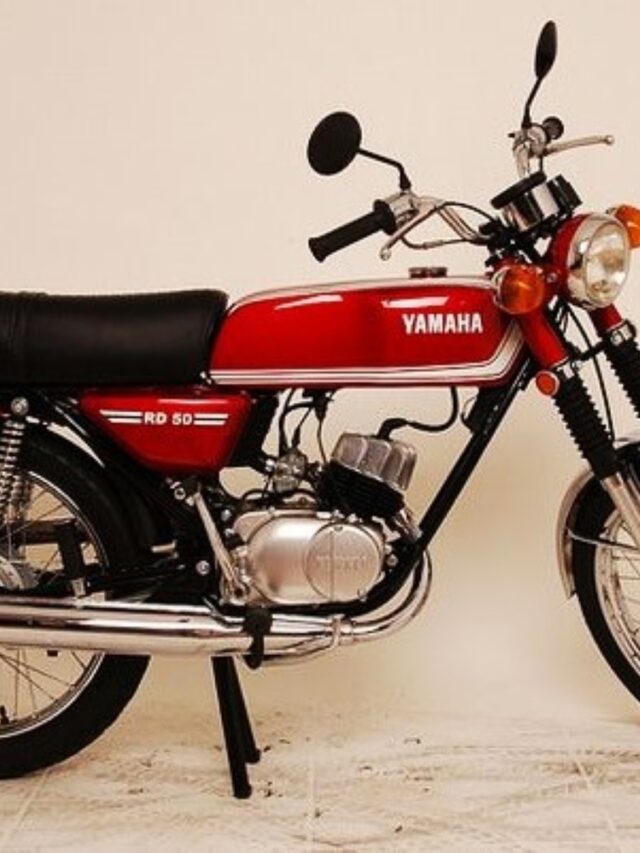 Motos que fizeram história como a Yamaha RD 50