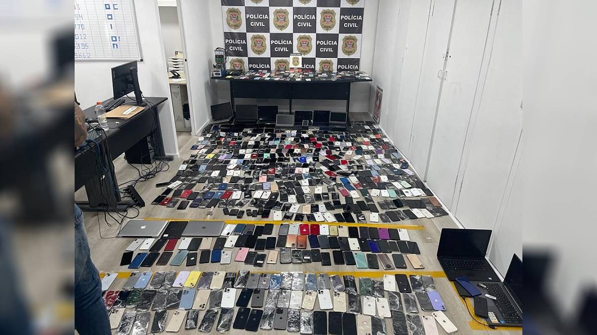 Polícia concentra esforços em lojas suspeitas de vender celulares sem procedência