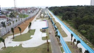Obras estão nas etapas de paisagismo e término do preparo do sistema de iluminação