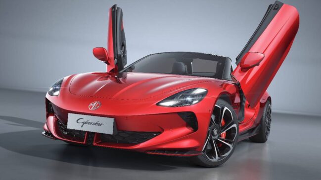 MG Motor traz para o Brasil o Cyberster, o S5 e o MG4, trabalhando para abrir 24 concessionárias até o final deste ano