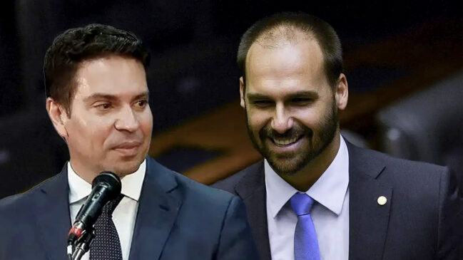 Eduardo Bolsonaro e Alexandre Ramagem