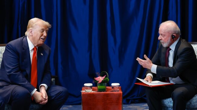 Encontro entre Trump e Lula alinhou o relacionamento entre os países